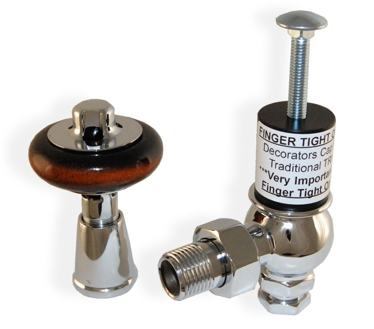 Belgravia Corner Thermostatic Valve Set - Black Nickel